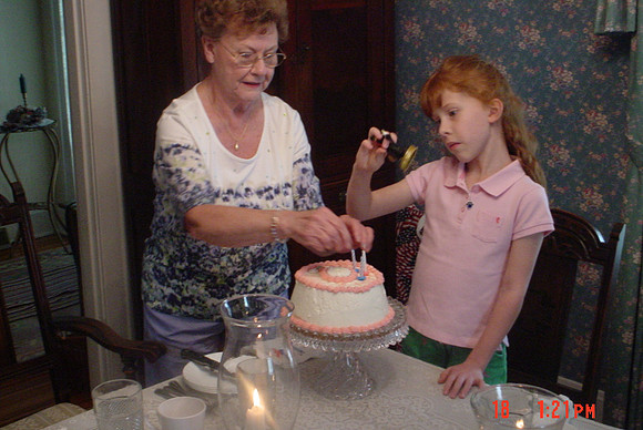 DSC05071 Libby's Birthday party with her Dad Present 4-18-2013